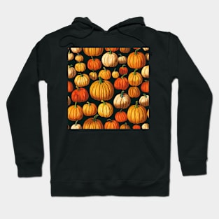 Autumn Harvest Thanksgiving Pumpkins Hoodie